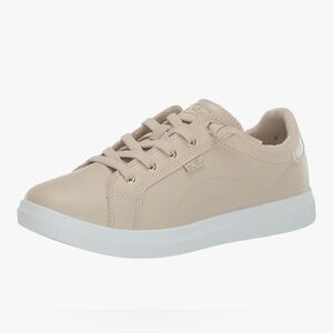 BOBS from Skechers Cream Sneakers Minimalist Design
